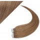 20" (50cm) Tape Hair / Tape IN human REMY hair - light brown