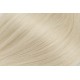 15" (40cm) Deluxe clip in human REMY hair - platinum blonde