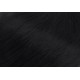 20" (50cm) Deluxe clip in human REMY hair - black