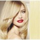 15" (40cm) Clip in human REMY hair - the lightest blonde