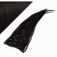 20" (50cm) Clip in human REMY hair - natural black