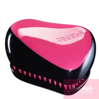 Hair brush - tangle teezer style - black