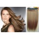 20˝ one piece full head clip in hair weft extension straight – light brown