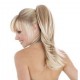 Human hair clip in ponytails / wraps 24" straight