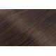 28" (70cm) Clip in human REMY hair - dark brown