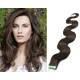 24˝ (60cm) Tape Hair / Tape IN human REMY hair wavy - dark brown