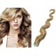 24˝ (60cm) Tape Hair / Tape IN human REMY hair wavy - mixed blonde