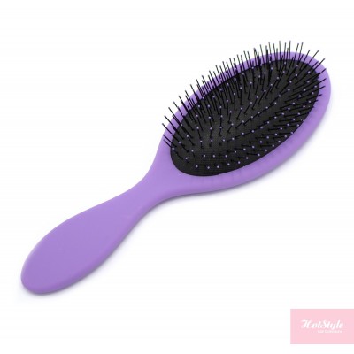 Special hair extension wet brush - purple