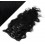 Clip in hair extensions 20" (50cm) - wavy