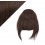 Clip in human hair bangs/fringes